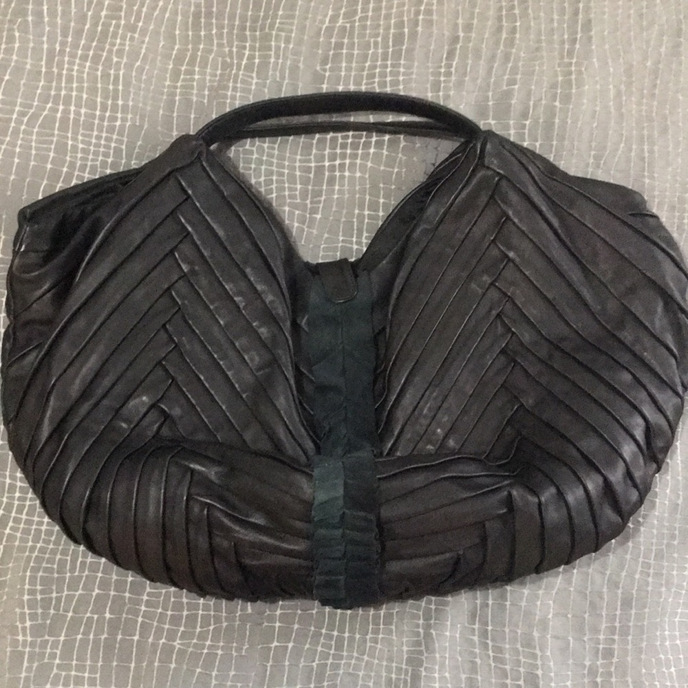 Elie Tahari large hobo bag